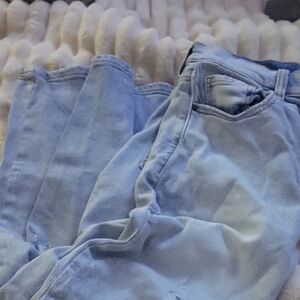 Altar'd State Light Blue Straight Leg Jeans